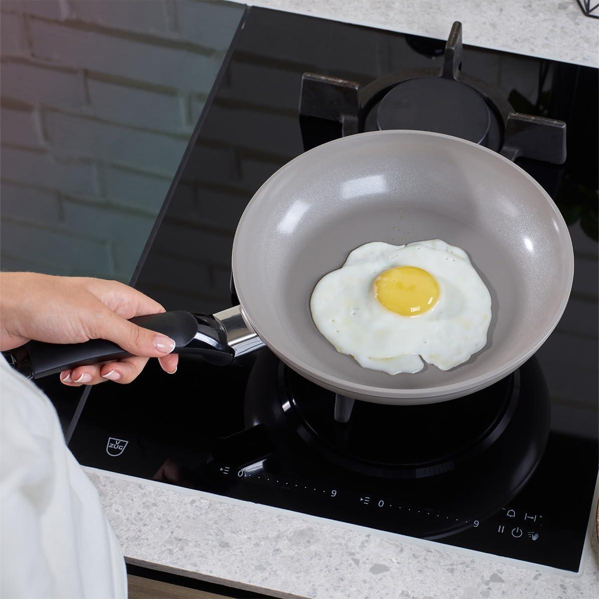 image:imageFissler Ceratal Classic Ceramic 11 Inch NonStick Frying Pan Warm Grey Made without PFASWarm Grey