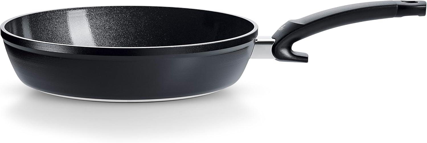 image:imageFissler Ceratal Comfort Ceramic NonStick Frying Pan 2 Piece Set 95 Inch and 11 Inch Warm Grey Made without PFASOrbit Black