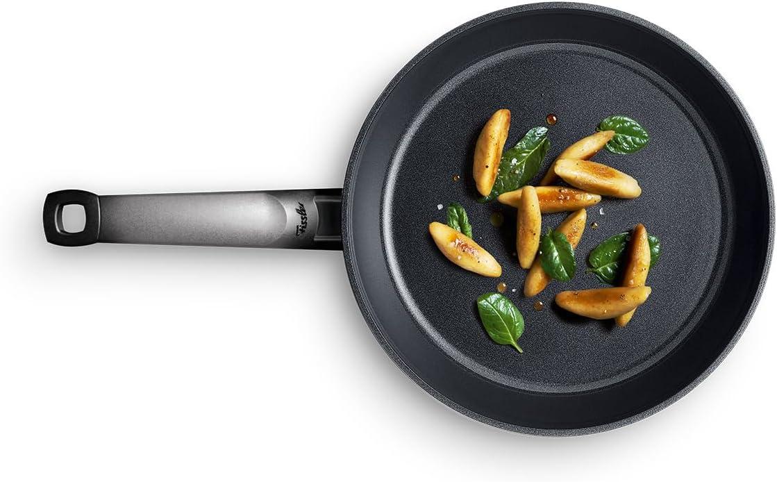 image:imageFissler Ceratal Comfort Ceramic NonStick Frying Pan 2 Piece Set 95 Inch and 11 Inch Warm Grey Made without PFASOrbit Black