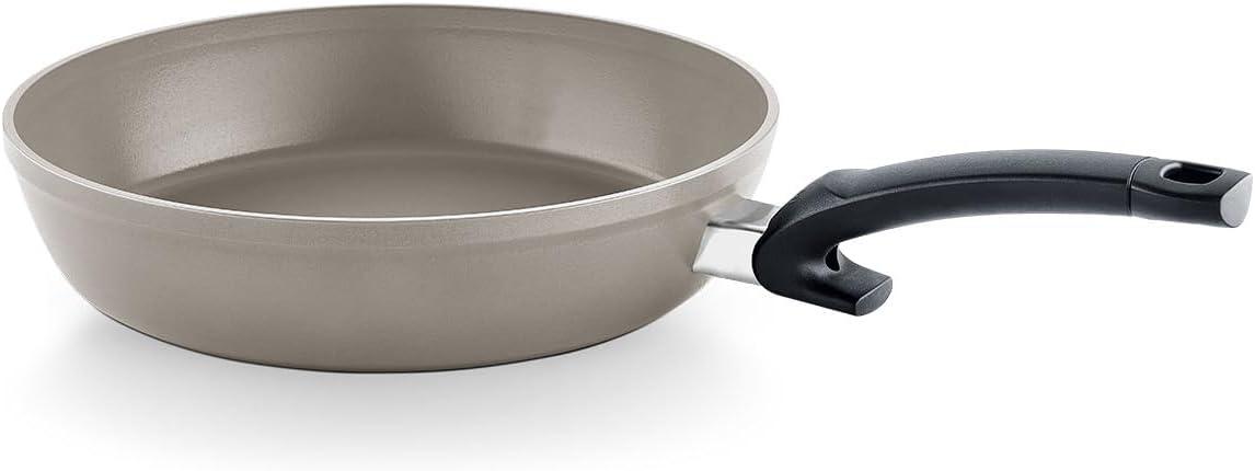 image:imageFissler Ceratal Comfort Ceramic NonStick Frying Pan 2 Piece Set 95 Inch and 11 Inch Warm Grey Made without PFASWarm Grey