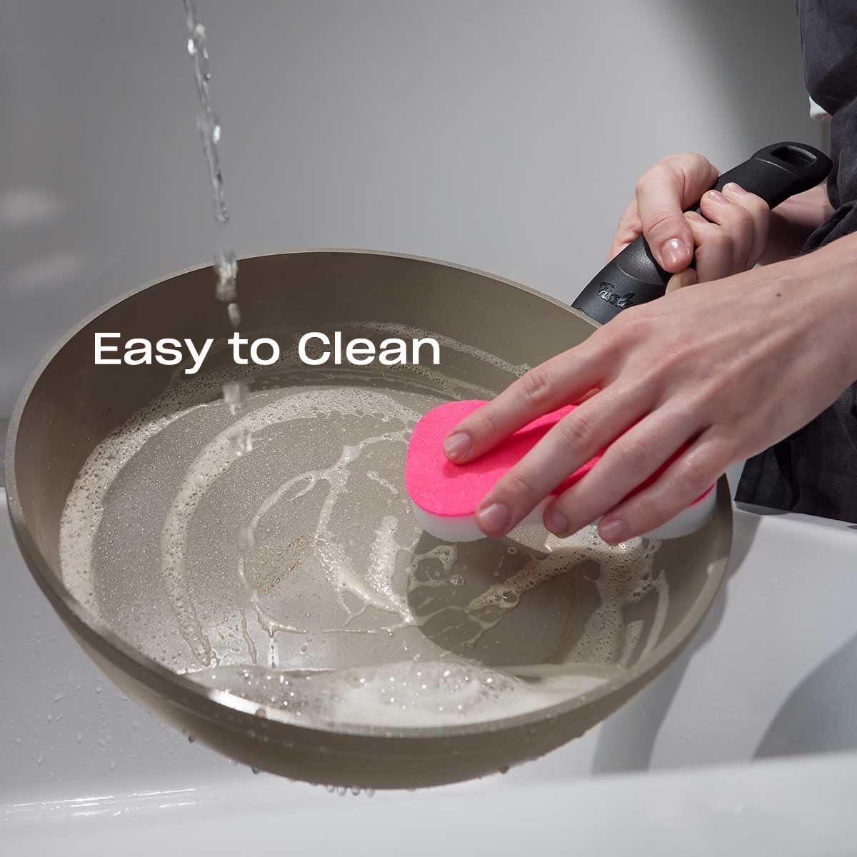 image:imageFissler Ceratal Comfort Ceramic NonStick Frying Pan 2 Piece Set 95 Inch and 11 Inch Warm Grey Made without PFASWarm Grey