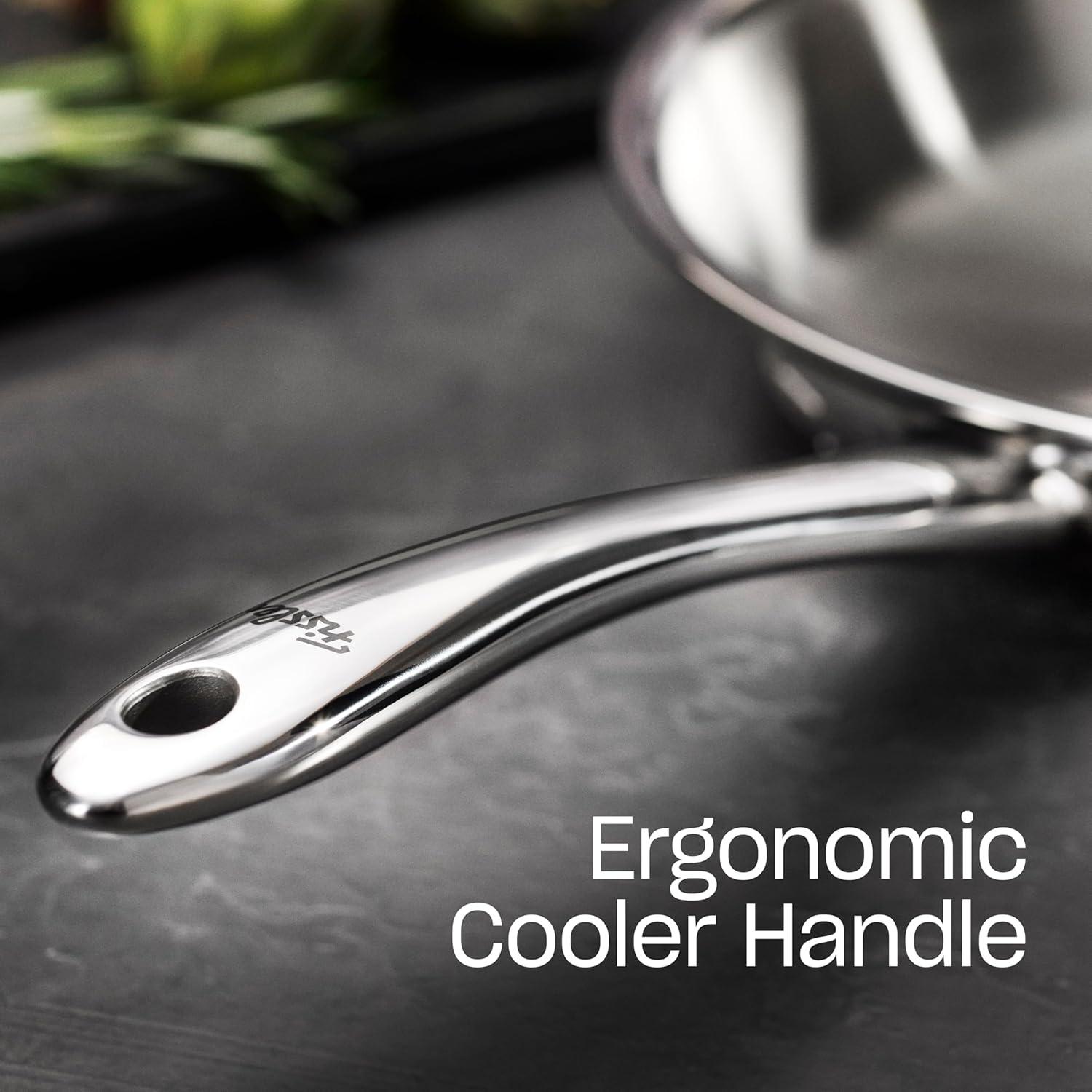 image:imageFissler M5 ProPly 5ply Stainless Steel 5 Piece Cookware Set7 Piece
