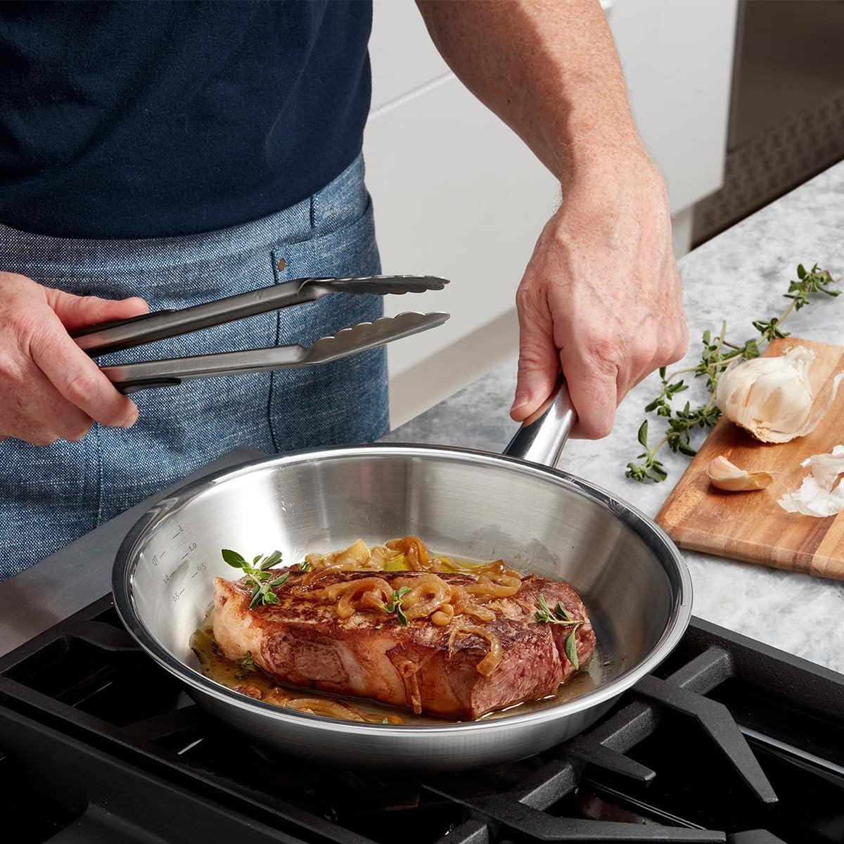 image:imageFissler M5 ProPly 5ply Stainless Steel Frying Pan 8 Inch102 Inch