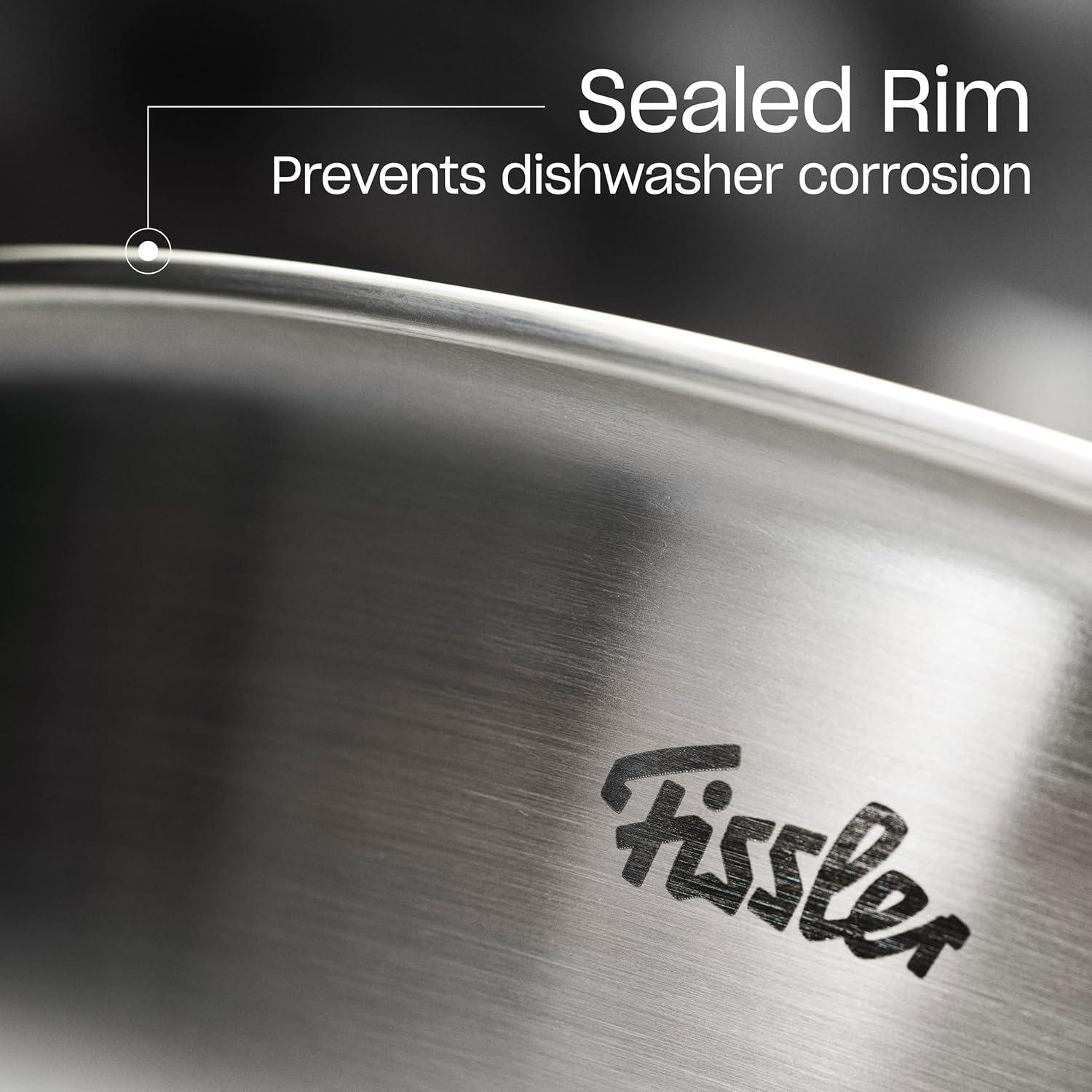 image:imageFissler M5 ProPly 5ply Stainless Steel Frying Pan 8 Inch102 Inch