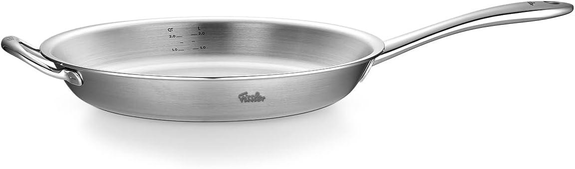 image:imageFissler M5 ProPly 5ply Stainless Steel Frying Pan 8 Inch126 Inch