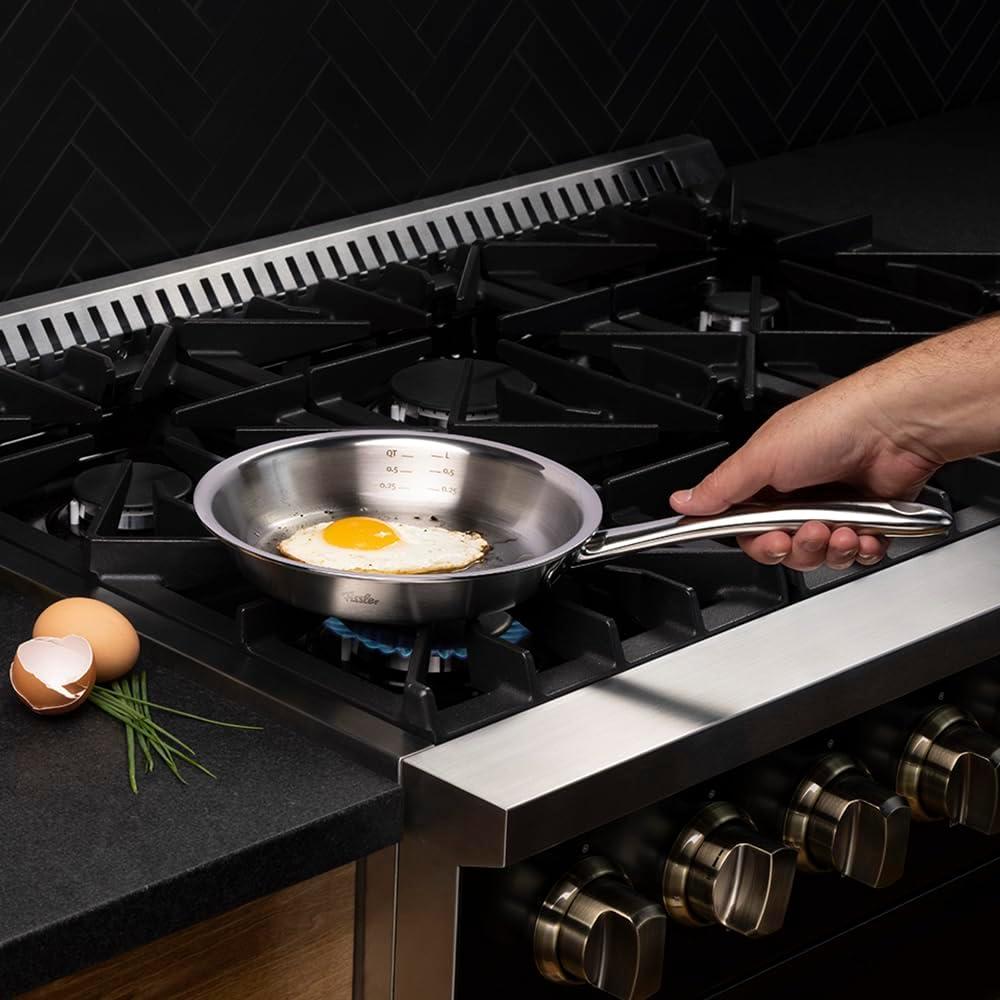 image:imageFissler M5 ProPly 5ply Stainless Steel Frying Pan 8 Inch8 Inch