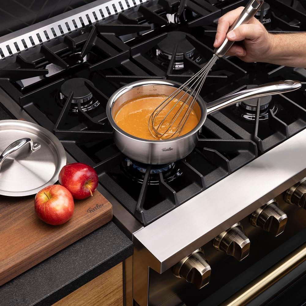 image:imageFissler M5 ProPly 5ply Stainless Steel Saucepan 15 Quart15 Quarts