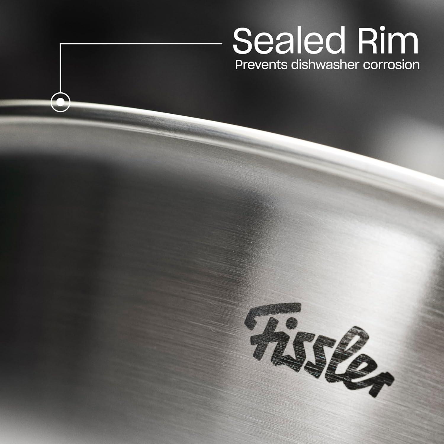 image:imageFissler M5 ProPly 5ply Stainless Steel Saucepan 15 Quart15 Quarts