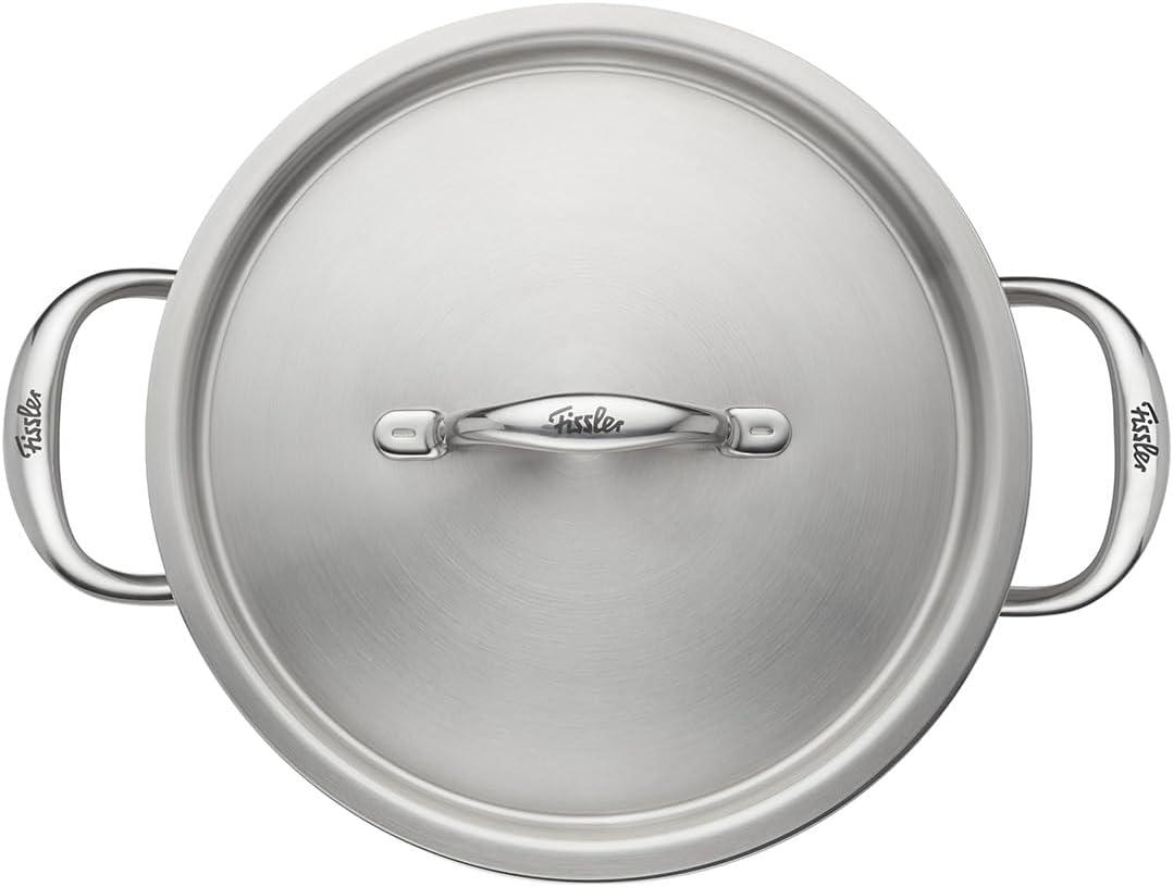 image:imageFissler M5 ProPly 5ply Stainless Steel Stockpot 6 Quart with Metal Lid