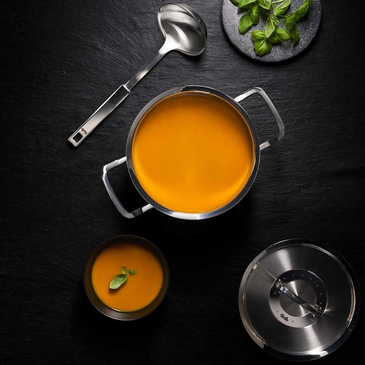 image:imageFissler OriginalProfi Collection Stainless Steel 7 Piece Set with Metal LidsSilver