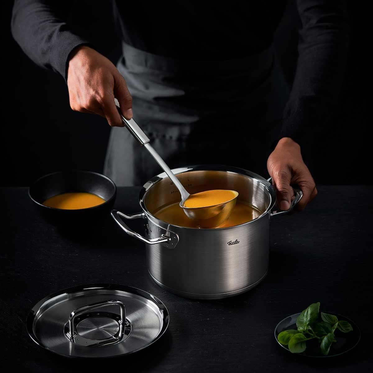 image:imageFissler OriginalProfi Collection Stainless Steel 7 Piece Set with Metal LidsSilver