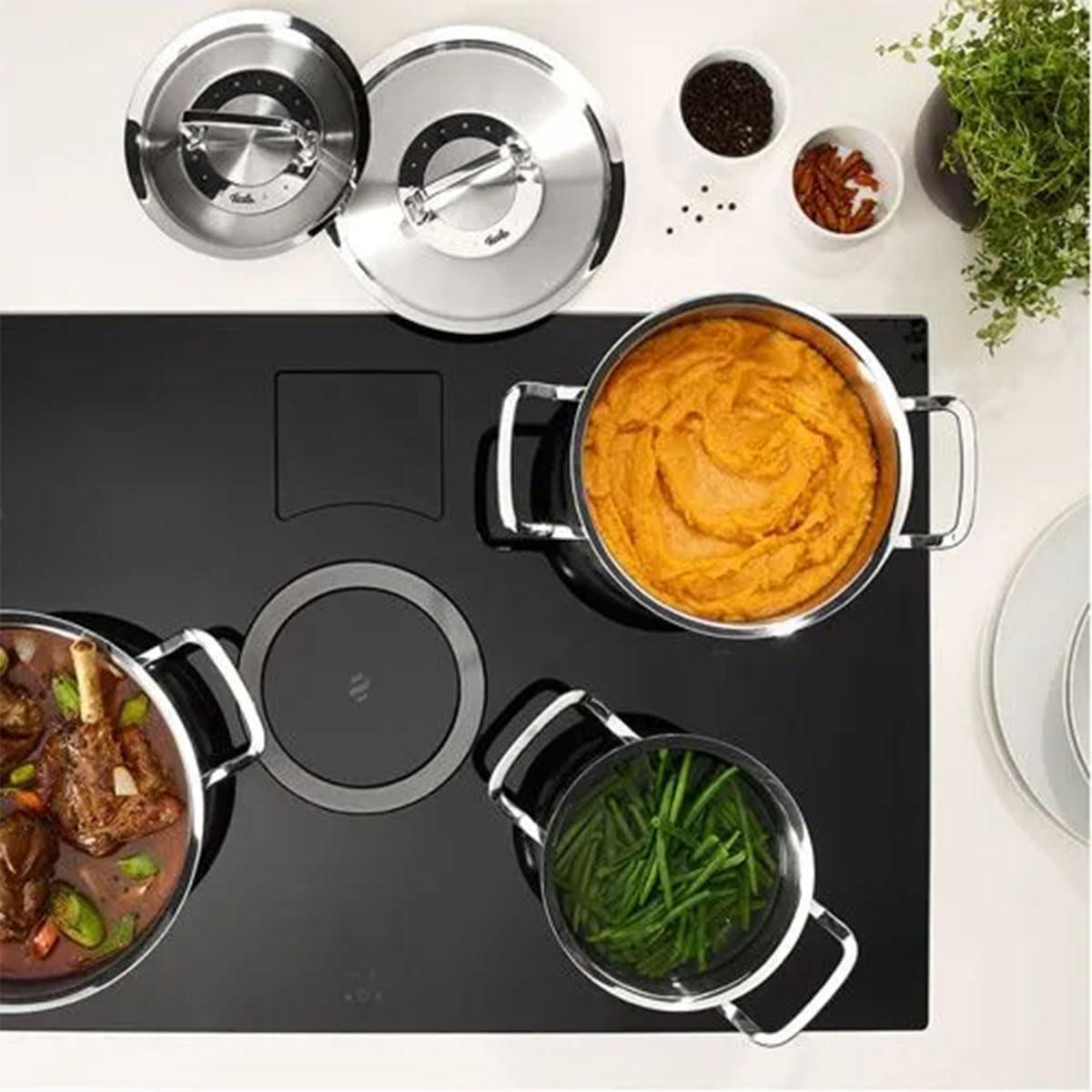 image:imageFissler OriginalProfi Collection Stainless Steel 7 Piece Set with Metal LidsSilver