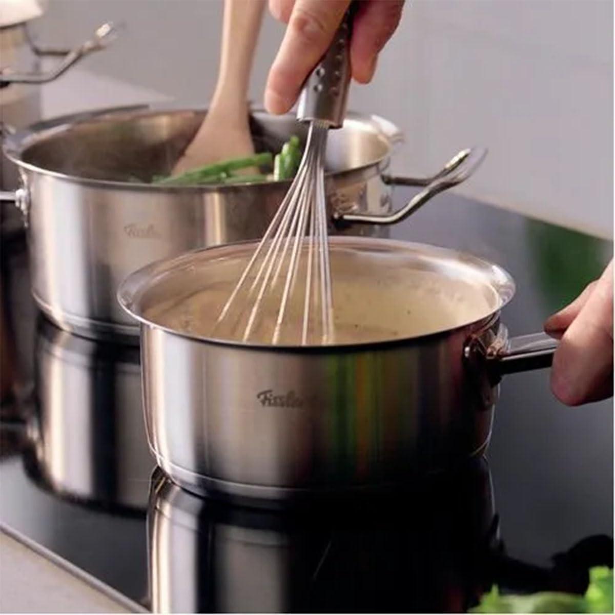 image:imageFissler OriginalProfi Collection Stainless Steel 7 Piece Set with Metal LidsSilver