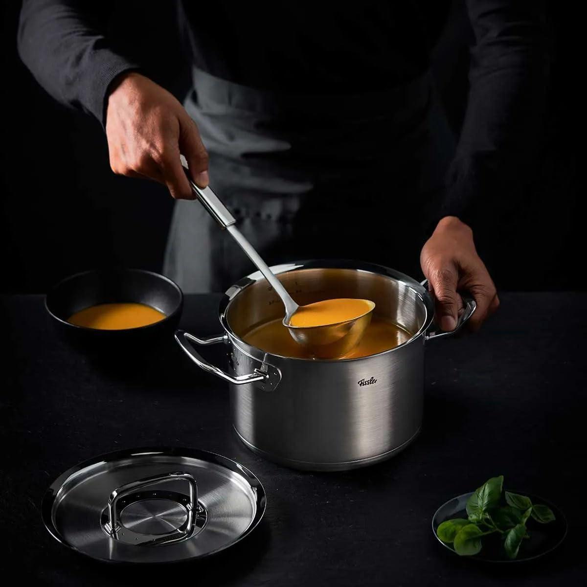 image:imageFissler OriginalProfi Collection Stainless Steel 7 Piece Set with Metal LidsSilver