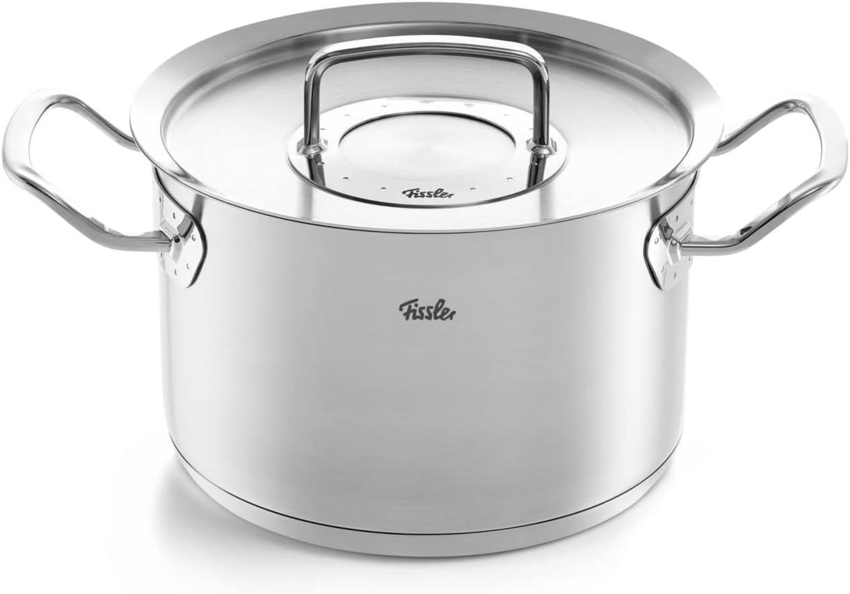 image:imageFissler OriginalProfi Collection Stainless Steel 7 Piece Set with Metal LidsSilver