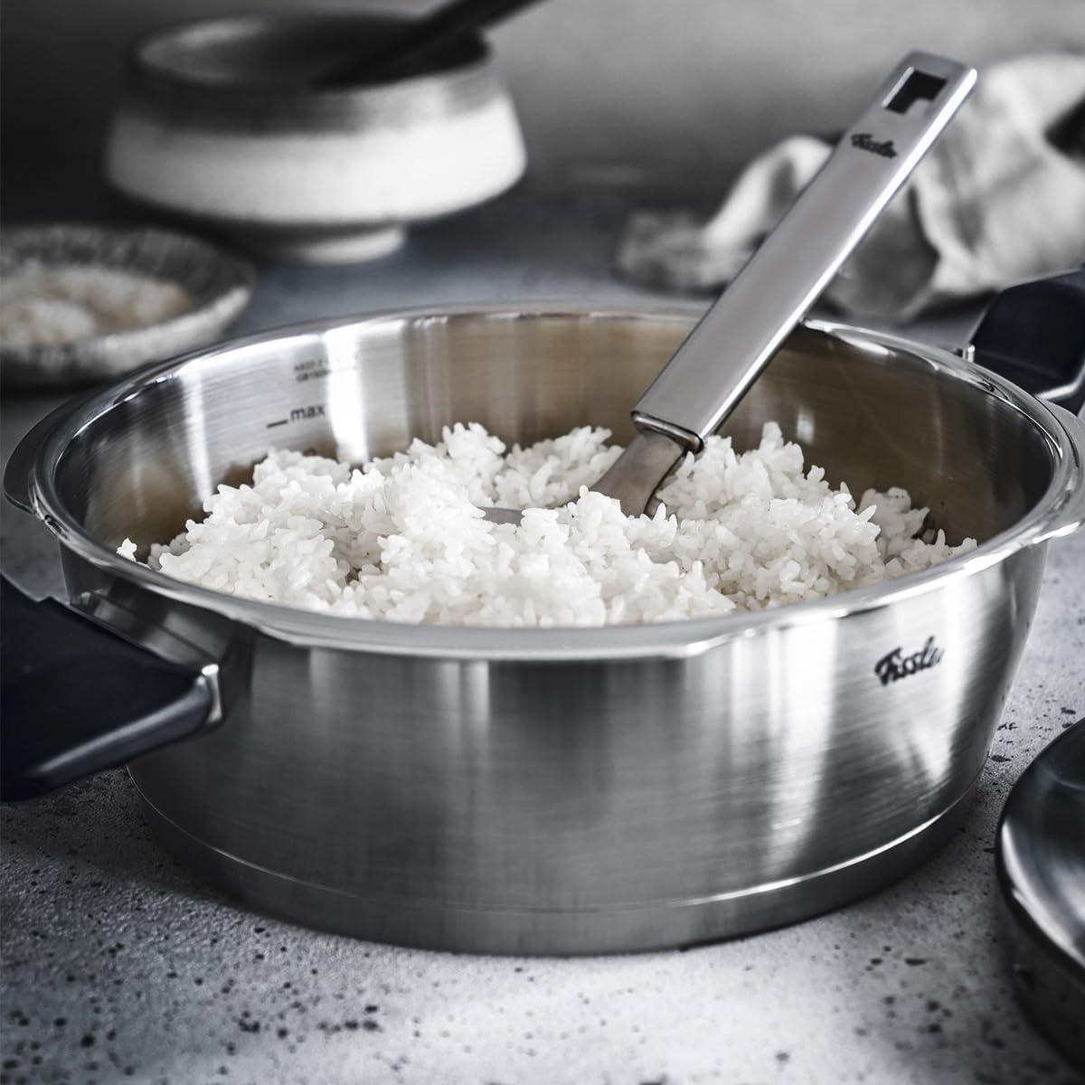 image:imageFissler Vitaquick Premium 3 Piece Set 37 Quart and 63 Quart Pressure Cooker with Glass Lid48 Quarts