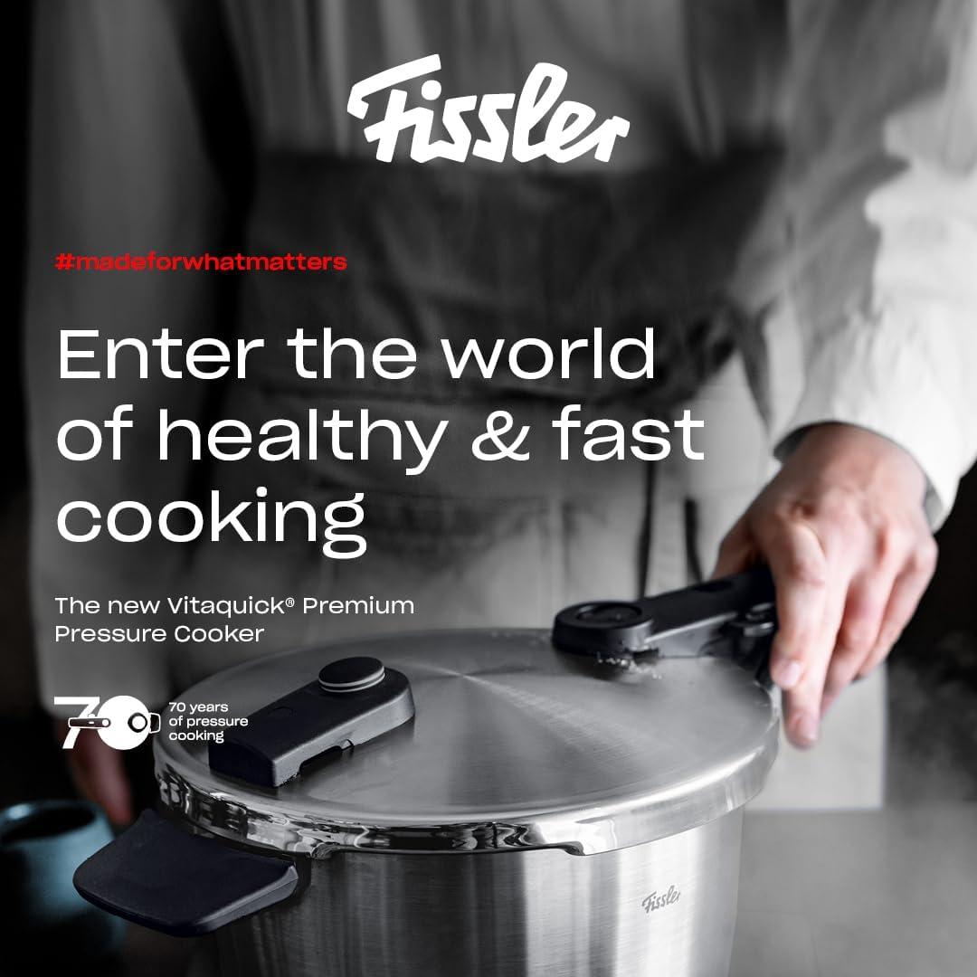 image:imageFissler Vitaquick Premium Pressure Cooker 63 Quart63 Quarts