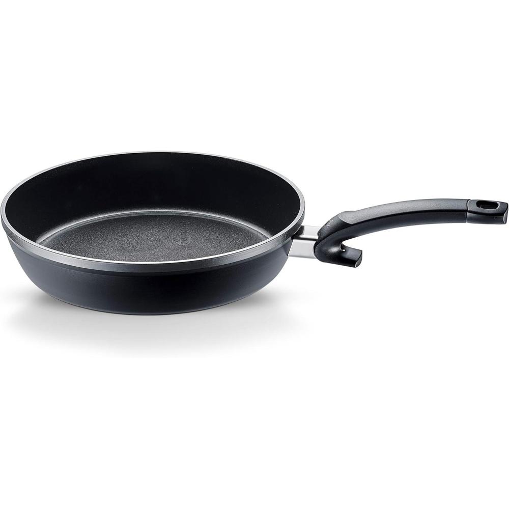 image:imageFissler Ceratal Comfort Ceramic NonStick Frying Pan 2 Piece Set 95 Inch and 11 Inch Warm Grey Made without PFASOrbit Black