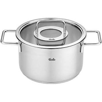 image:imageFissler Pure Collection Stainless Steel 42 Quart Stock Pot with Glass Lid32 Quarts