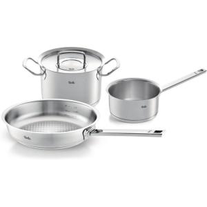 image:imageFissler OriginalProfi Collection Stainless Steel 7 Piece Set with Metal LidsSilver