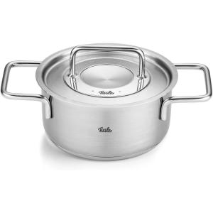 image:imageFissler Pure Collection Stainless Steel 67 Quart Stock Pot with Metal Lid2 Quarts