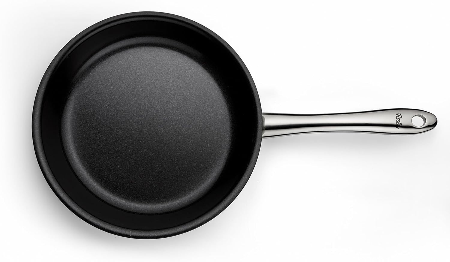 image:imageFissler M5 ProPly 5Ply Stainless Steel Ceramic NonStick Frying Pan 10 Inch Made Without Added PFASPTFE Made in Germany Induction Compatible