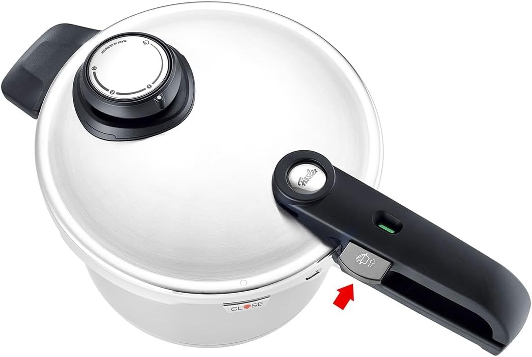image:imageFissler Vitavit Premium Pressure Cooker with Steamer Insert 85 QuartStainless Steel