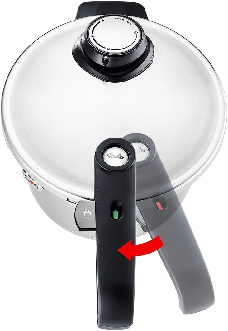 image:imageFissler Vitavit Premium Pressure Cooker with Steamer Insert 85 QuartStainless Steel