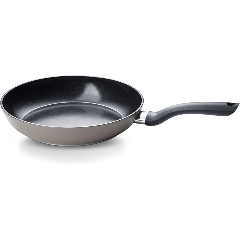 image:imageFissler Essential 11 Inch Ceramic Nonstick Frying Pan Orbit Black Interior with Warm Grey Exterior Easy Release Made Without Added PFASPTFE Induction Compatible Made in Germany