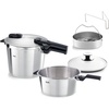 Stainless Steel and Silver