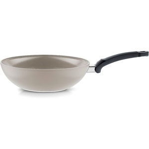 image:imageFissler Ceratal Comfort Ceramic 11 Inch NonStick Wok Warm Grey Made without PFAS11 Inch