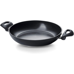 image:imageFissler Essential 11 Inch Ceramic Nonstick Serving Pan Orbit Black Easy Release Made Without Added PFASPTFE Induction Compatible Made in Germany