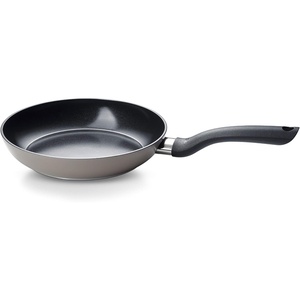 image:imageFissler Essential 95 Inch Ceramic Nonstick Frying Pan Orbit Black Interior with Warm Grey Exterior Easy Release Made Without Added PFASPTFE Induction Compatible Made in Germany