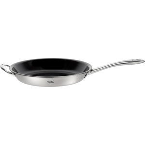 image:imageFissler M5 ProPly 5Ply Stainless Steel Ceramic NonStick Frying Pan 126 Inch Made Without Added PFASPTFE Made in Germany Induction Compatible