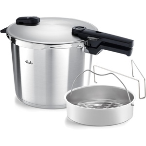 image:imageFissler Vitaquick Premium Pressure Cooker 37 Quart with Steamer Insert and Tripod106 Quarts