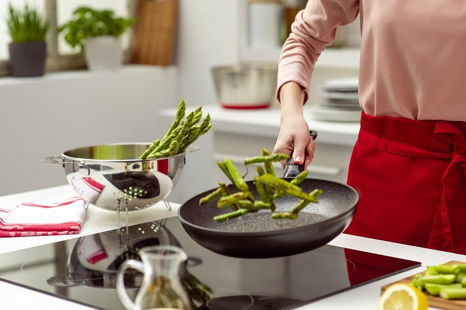 image:imageFissler adamant classic AluminumFry Pan 95Inch NonStick FryingPan Induction Gas Electric Ceramic black11