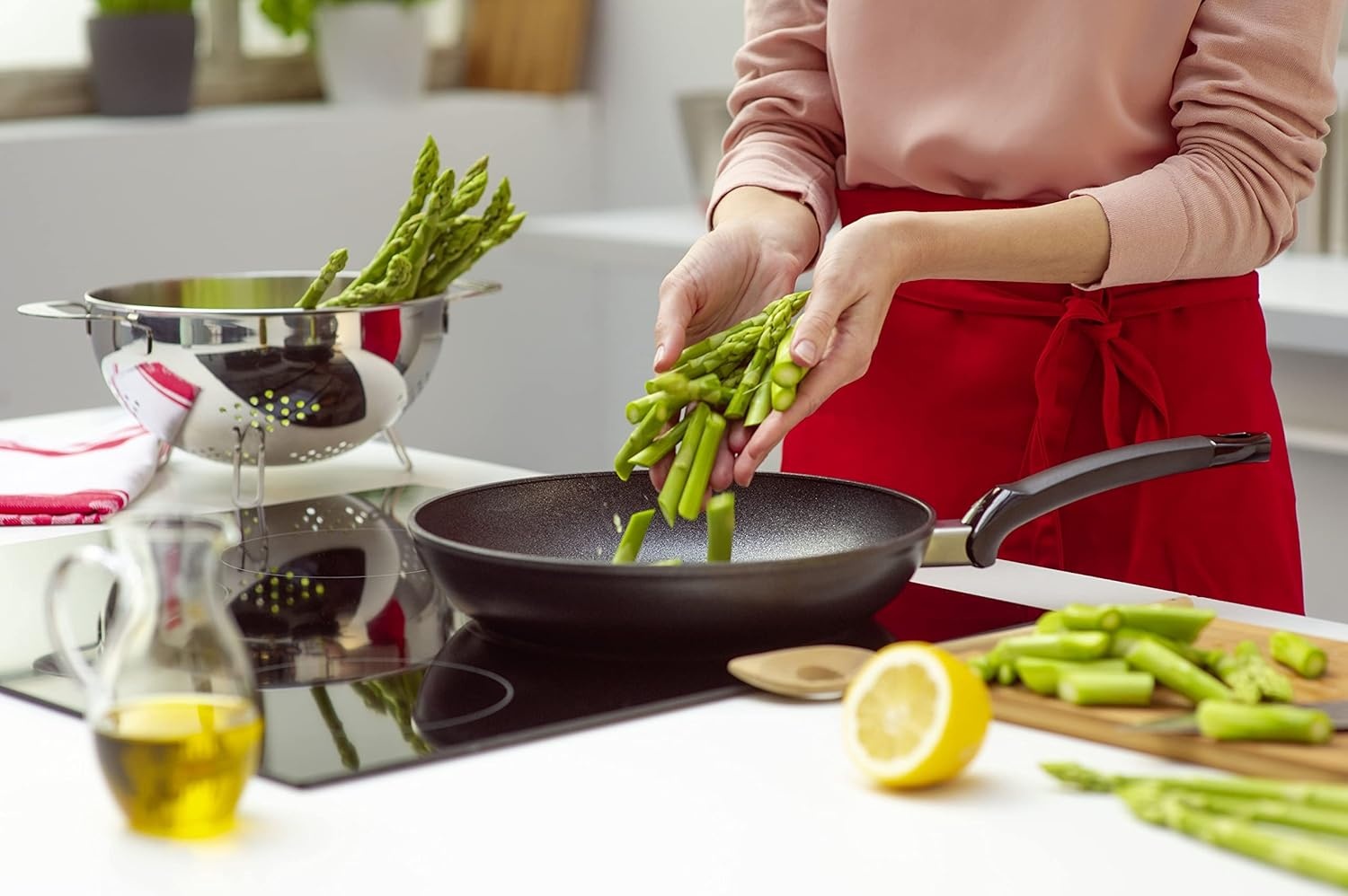 image:imageFissler adamant classic AluminumFry Pan 95Inch NonStick FryingPan Induction Gas Electric Ceramic black11