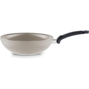 image:imageFissler Wok 110 inches 28 cm Seratal Wok Gas FireInduction Compatible NonHarm to the Body pfas ptfe Free NonStick Long Lasting Ceramic Coating Gift Gift Made in Germany