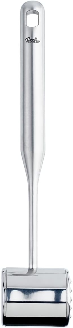 image:imageFissler Essential Meat Tenderizer 1810 Stainless Steel Meat Mallet Hammer for Steak Chicken amp Poultry Ergonomic Handle Dishwasher Safe