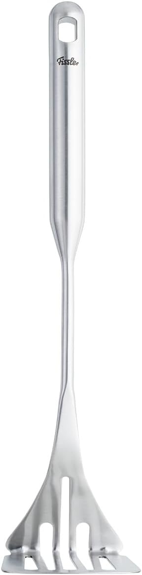 image:imageFissler Essential Potato Masher 1810 Stainless Steel Kitchen Utensil for Mashing Potatoes amp Vegetables Ergonomic Handle Dishwasher Safe