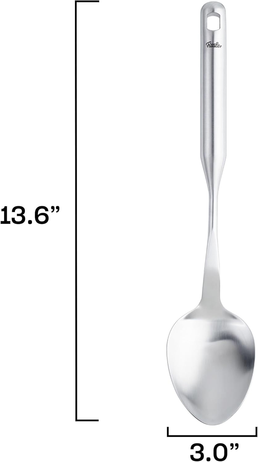 image:imageFissler Essential Serving Spoon 1810 Stainless Steel Kitchen Utensil for Serving amp Cooking Ergonomic Handle Dishwasher Safe