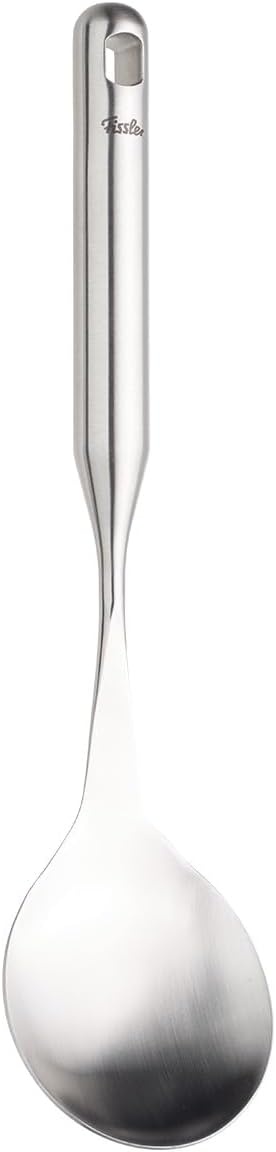 image:imageFissler Essential Vegetable amp Rice Serving Spoon 1810 Stainless Steel Kitchen Utensil for Serving amp Cooking Ergonomic Handle Dishwasher Safe
