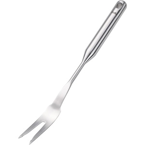 image:imageFissler Essential Meat Fork 1810 Stainless Steel Kitchen Utensil for Carving amp Serving Meat Ergonomic Handle Dishwasher Safe
