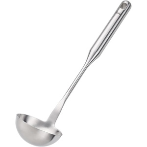 image:imageFissler Essential Soup Ladle 1810 Stainless Steel Kitchen Utensil for Soups amp Sauces Ergonomic Handle Dishwasher Safe