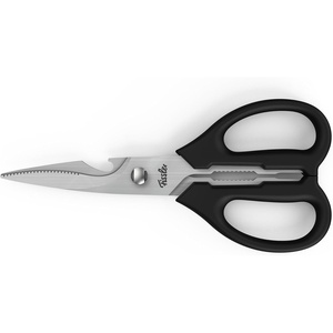 image:imageFissler Stainless Steel Kitchen Scissors with Bottle Opener  Universal MultiPurpose Kitchen Shears with MicroSerrated Blades Detachable for Easy Cleaning Right amp LeftHanded Use