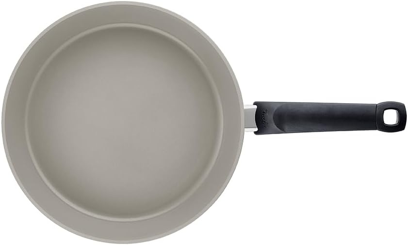 image:imageFissler Ceratal Comfort amp Classic 4Piece Aluminium Frying Pan Ceramic Coated 24 28 cm 2 Free Glass Lids NonStick Frying Pan Induction Grey