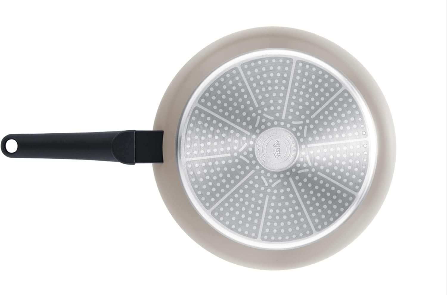 image:imageFissler Ceratal Evo Classic Frying Pan Diameter 20 cm Warm Grey Ceramic Pan Made Without PFASPTFE WaterBased NonStick Coating Ergonomic Handle Induction Made in Germany