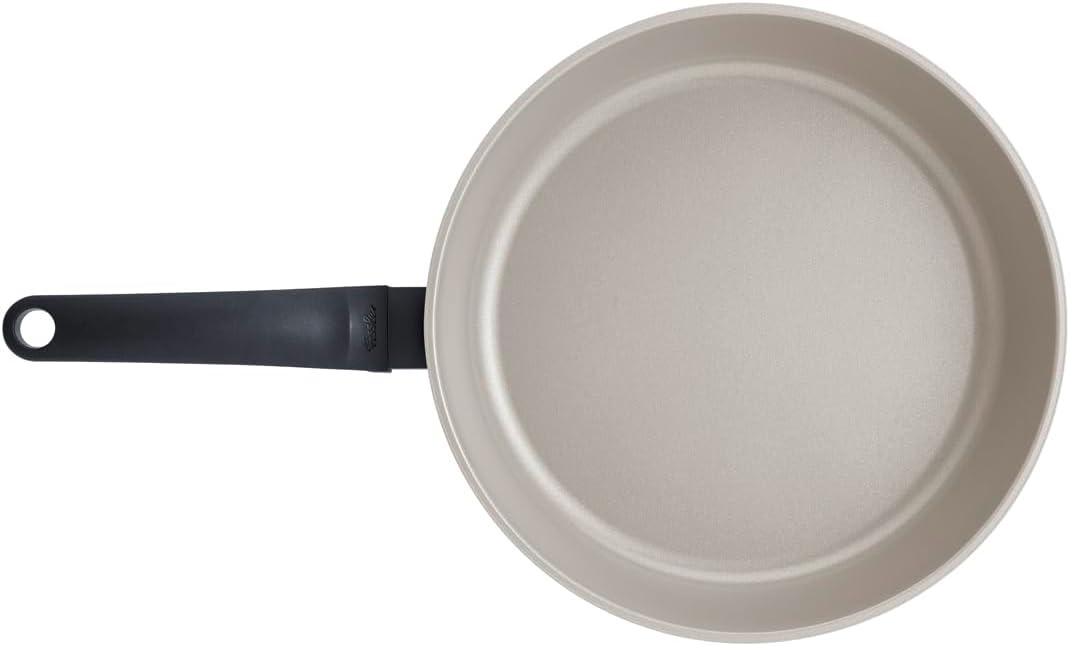 image:imageFissler Ceratal Evo Comfort Frying Pan Diameter 24 cm Warm Grey Ceramic Pan Made Without PFASPTFE WaterBased NonStick Coating Ergonomic Handle Induction Made in Germany